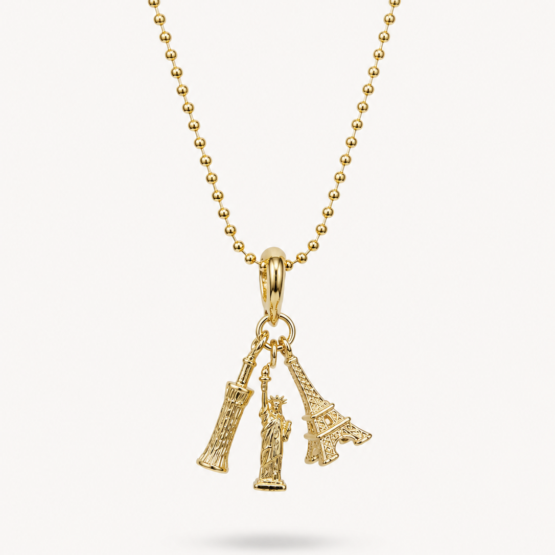 COLLAR ICONOS DEL MUNDO